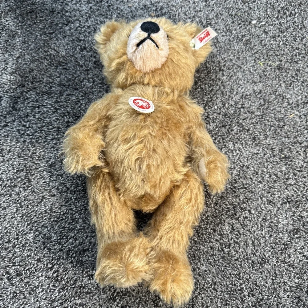STEIFF COLLECTOR PADDDY GOLDEN MOHOIR GROWLER TEDDY BEAR 021015 LIMITED EDITION